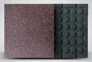 Custom color EPDM fleck gym flooring